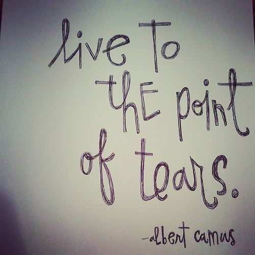 Live to the Point of Tears
