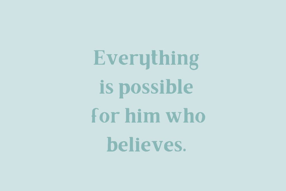 #92: Choose to Believe