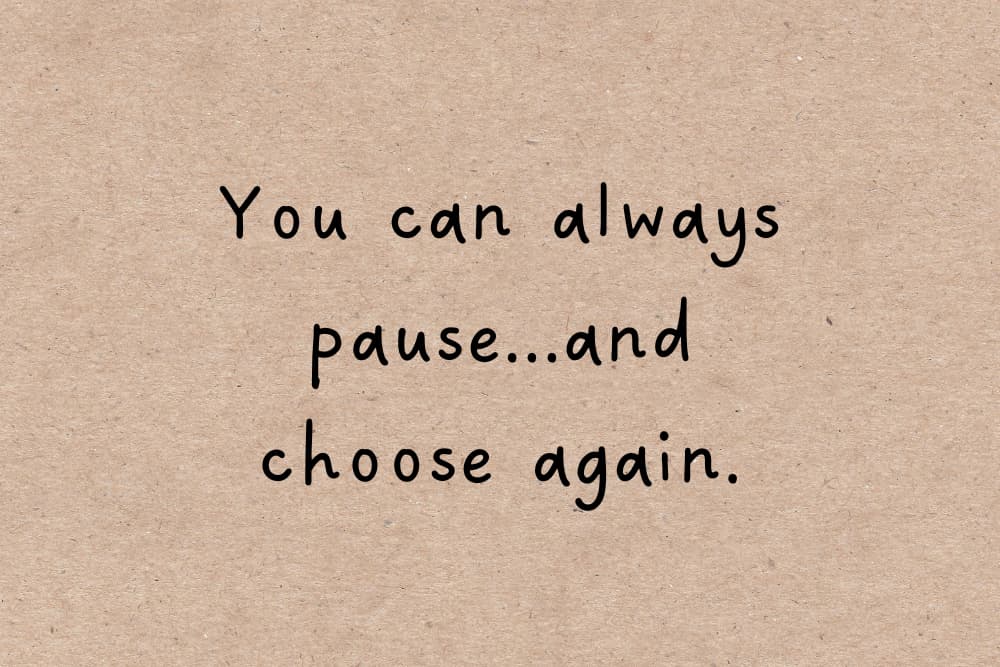 #91: Choosing something different